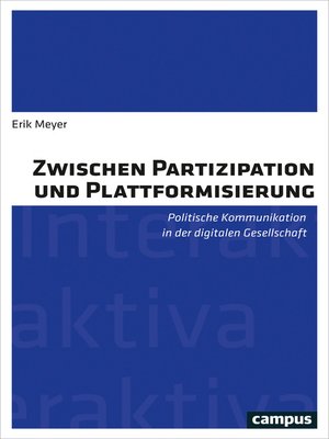 cover image of Zwischen Partizipation und Plattformisierung